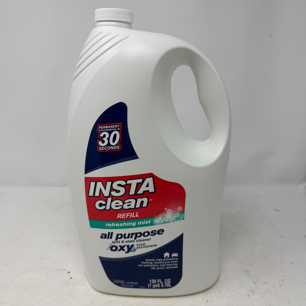 InstaClean All Purpose Spot & Stain Cleaner Refill Oxy 128oz 1 Gallon Bissell